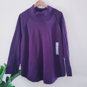 JEANNE PIERRE Woman BNWT Cotton Turtleneck Sweater - 2X